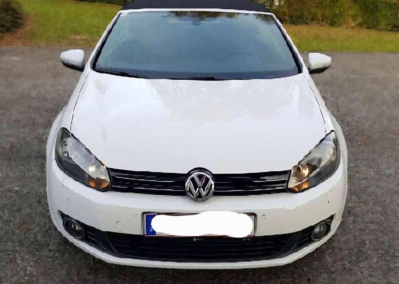 Gebraucht VW Golf 105 PS (77 kW) 2011 Weiß Cabrio