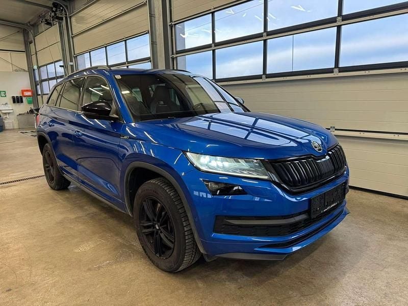 Blau Gebraucht 2020 Skoda Kodiaq SportLine SUV | € 33.490 (Fairer Preis) - Bild 1/4