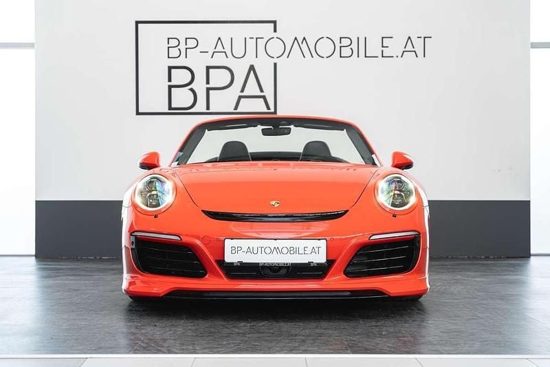 Gebraucht Porsche 911 Carrera 4S Cabriolet 420 PS (308 kW) 2017 Orange Cabrio