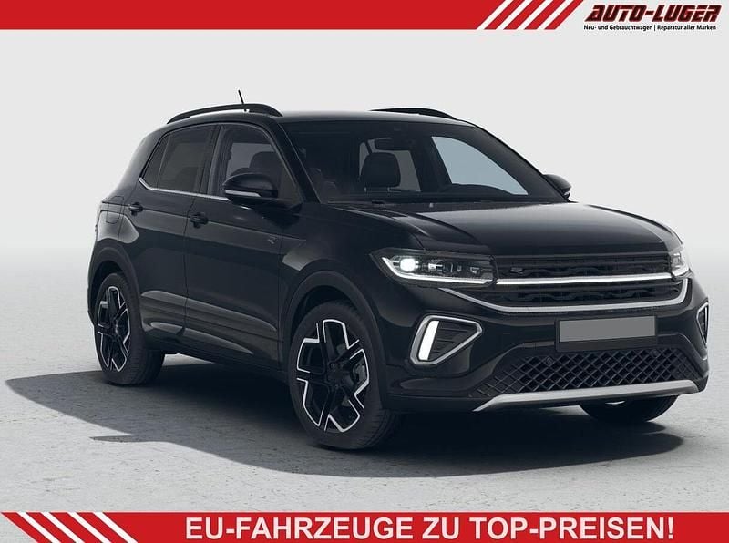 Neu VW T-Cross R-line 2025 Deep black perleffekt SUV