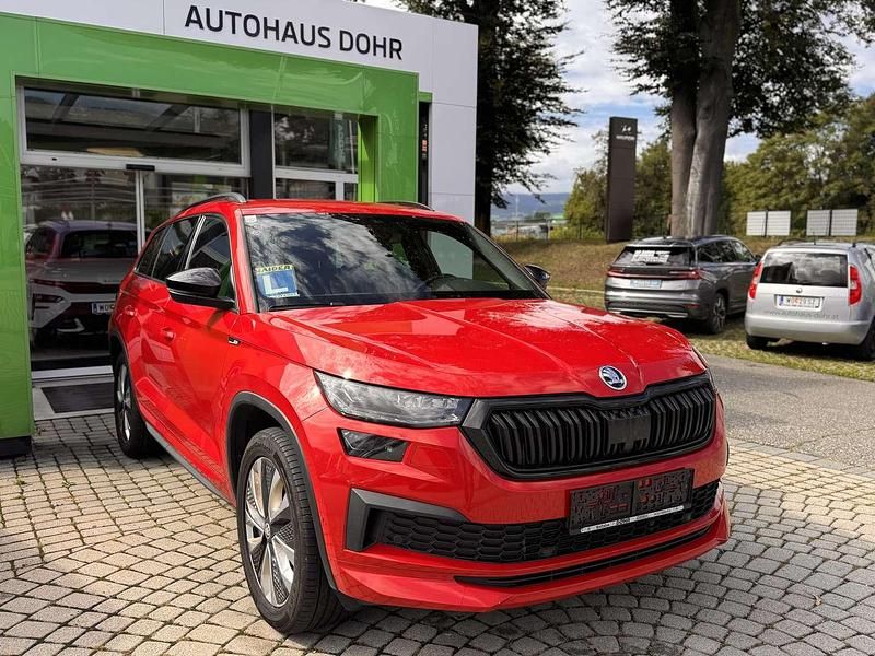 Gebraucht Skoda Kodiaq SportLine 200 PS (147 kW) 2022 Rot SUV