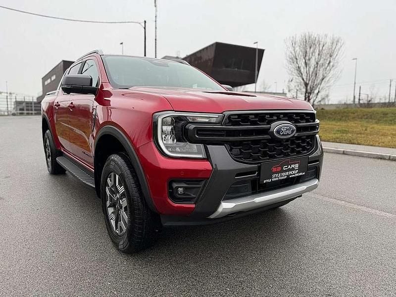 Neu Ford Ranger Wildtrack 281 PS (206 kW) 2025 Rot Abholung