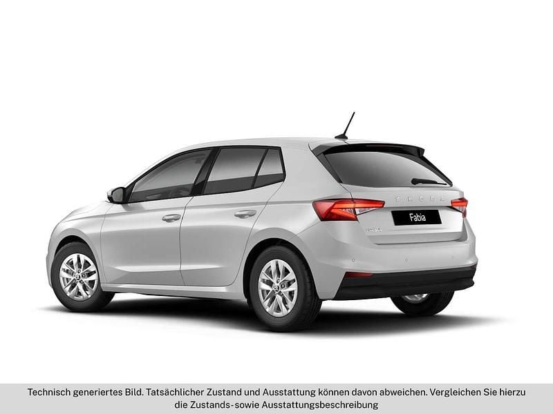 Gebraucht Skoda Fabia Selection 95 PS (69 kW) 2025 Weiss  metallic Kleinwagen