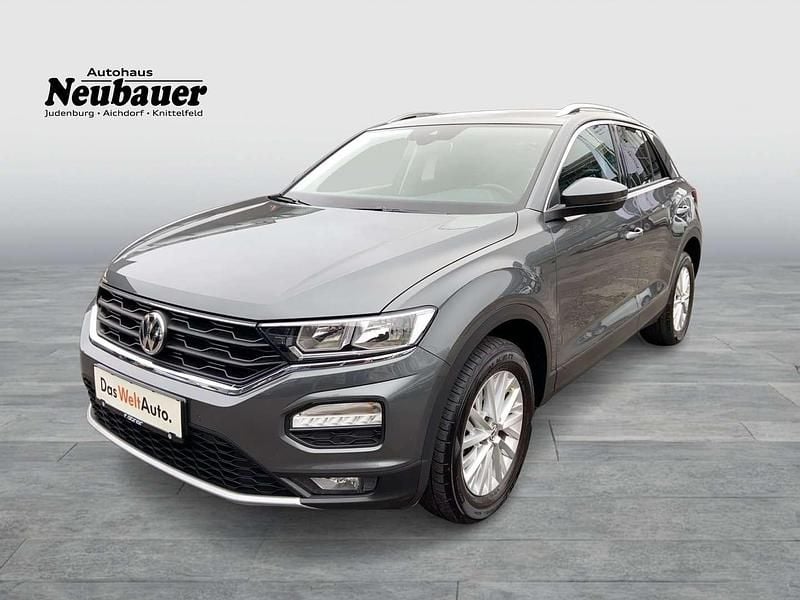 Dunkelgrau metallic Gebraucht 2018 VW T-Roc Design SUV | € 21.490 (Guter Preis) - Bild 1/4