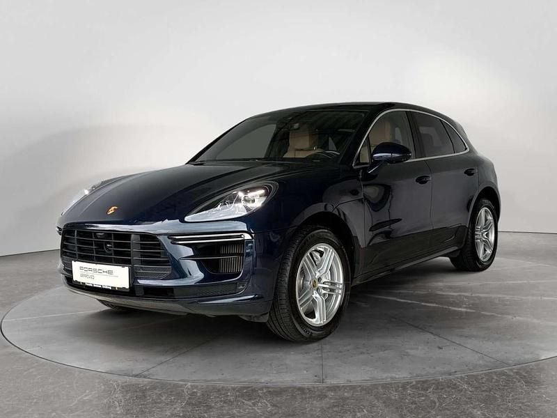 Blau Gebraucht 2019 Porsche Macan Turbo SUV | € 75.800 - Bild 1/4