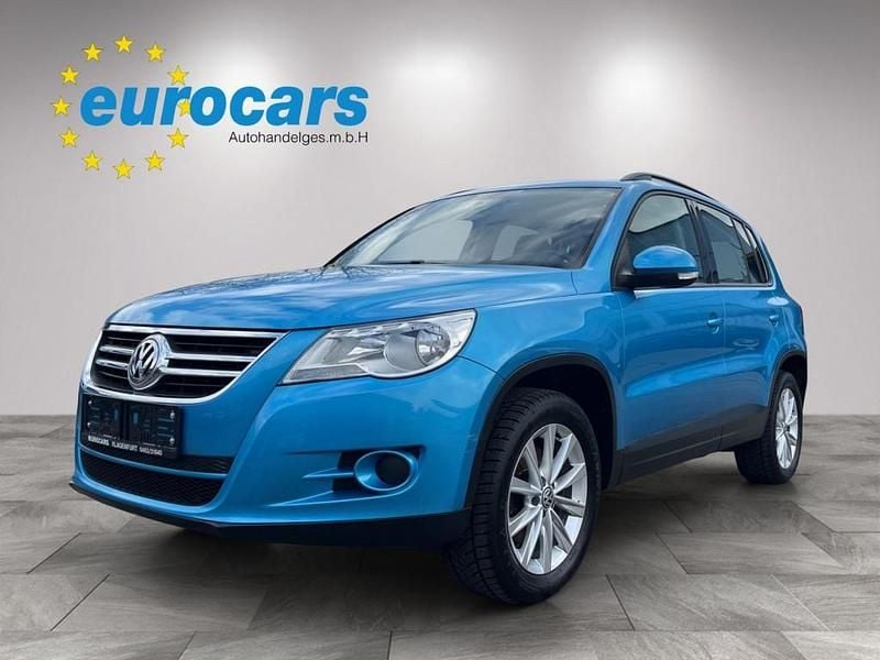 Gebraucht VW Tiguan 140 PS (102 kW) 2009 Blau SUV