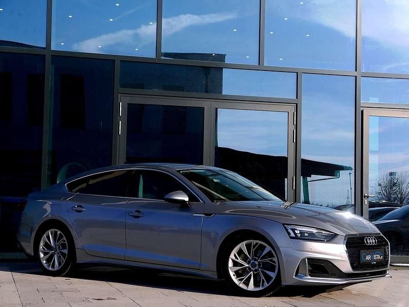 Gebraucht Audi A5 Sportback Advanced 204 PS (150 kW) 2021 Silber Kleinwagen