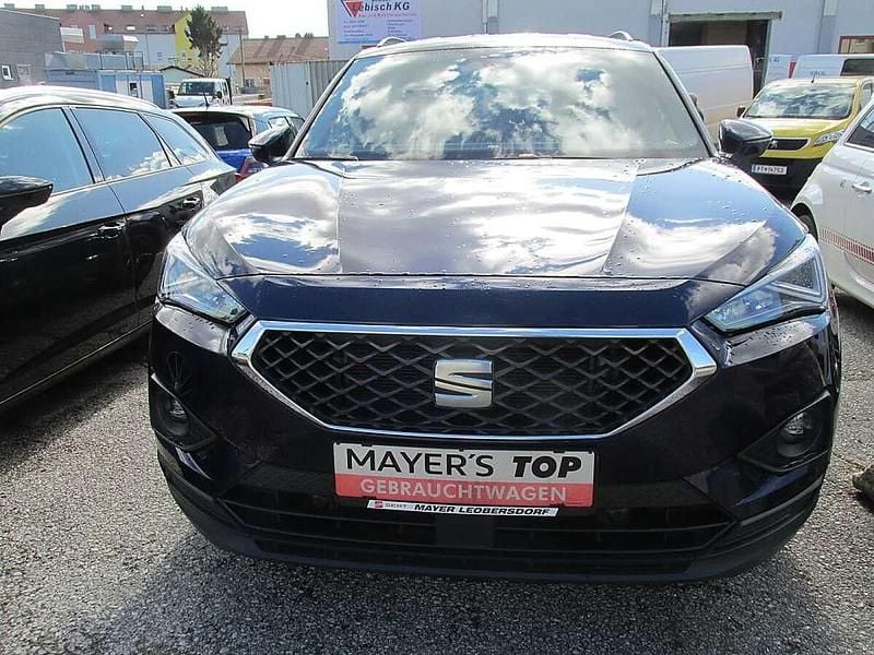 Gebraucht Seat Tarraco Style 150 PS (110 kW) 2021 Mittelblau  metallic SUV