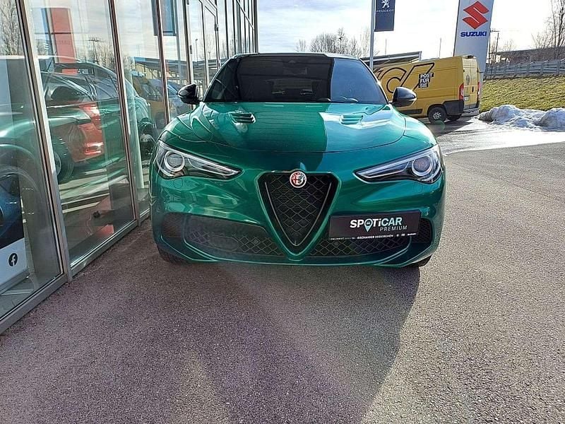 Gebraucht Alfa Romeo Stelvio Quadrifoglio 510 PS (375 kW) 2023 Grün SUV