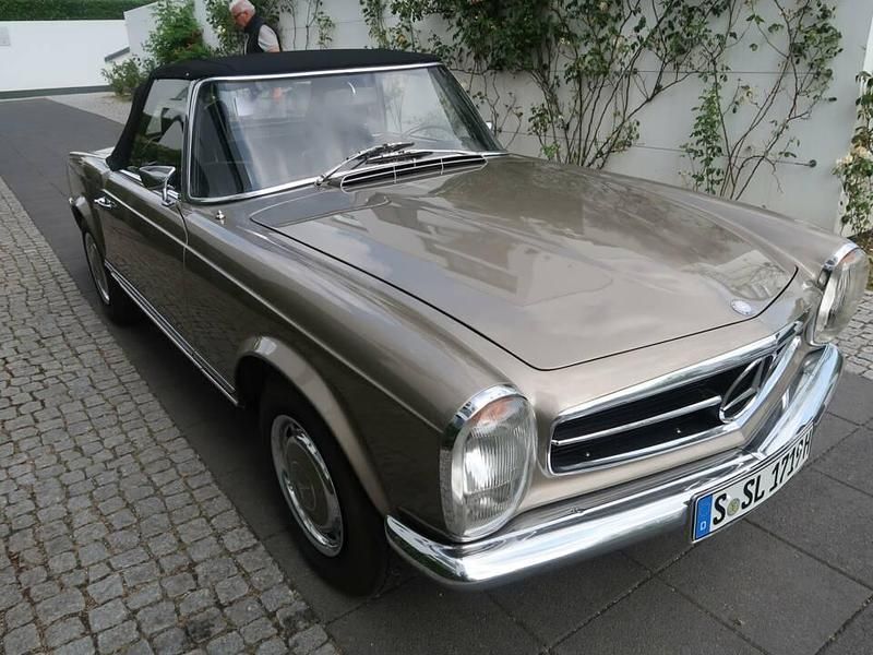 Gebraucht Mercedes SL280 170 PS (125 kW) 1968 Grau Cabrio