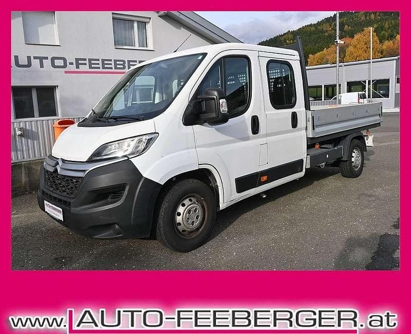 Gebraucht Citroën Jumper 140 PS (102 kW) 2021 Weiß Van / Kleinbus