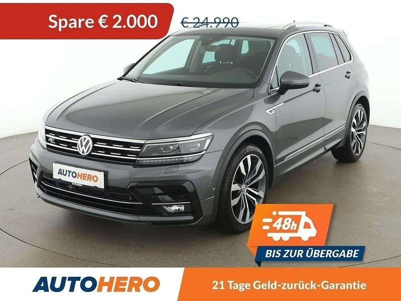 Grau Gebraucht 2018 VW Tiguan Highline SUV | € 22.990 (Fairer Preis) - Bild 1/3