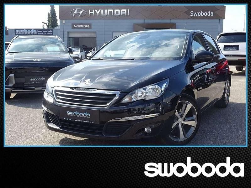 Gebraucht Peugeot 308 Active 125 PS (91 kW) 2014 Schwarz Limousine