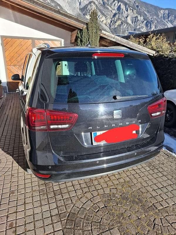 Gebraucht Seat Alhambra Business 116 PS (85 kW) 2016 Schwarz Van / Kleinbus
