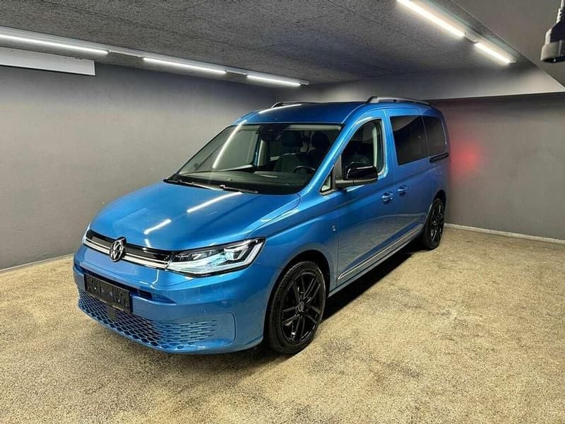 Blau Gebraucht 2023 VW Caddy Maxi Style Van / Kleinbus | € 35.900 (Fairer Preis) - Bild 1/4