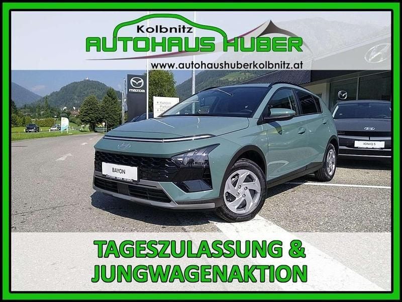 Neu Hyundai Bayon GO! 79 PS (58 kW) 2025 Grün SUV