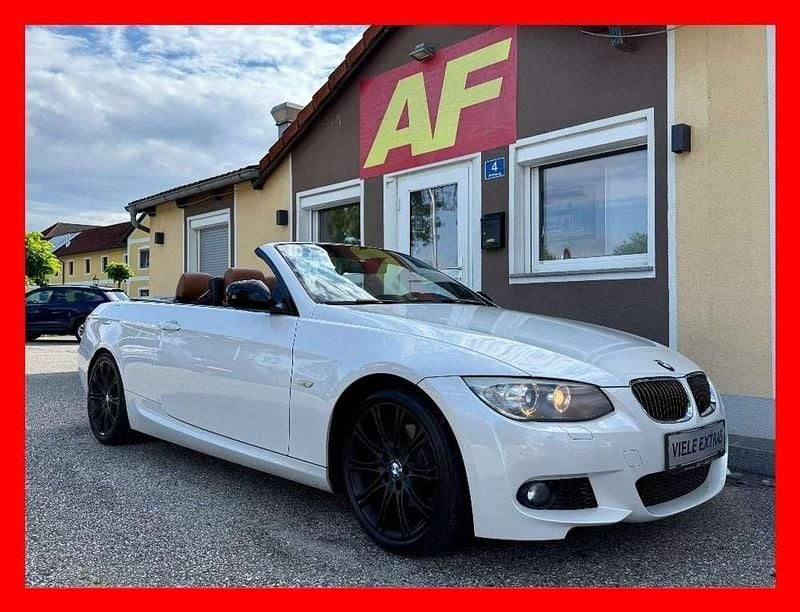 Weiß Gebraucht 2013 BMW 320 Cabriolet M Sport Cabrio | € 13.880 (Teuer) - Bild 1/4