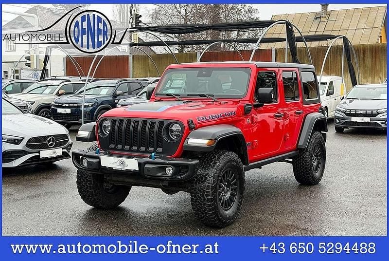 Gebraucht Jeep Wrangler Rubicon 379 PS (278 kW) 2021 Rot SUV