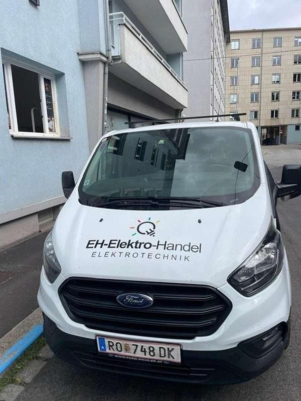 Weiß Gebraucht 2021 Ford Transit Custom Basis Van / Kleinbus | € 14.000 - Bild 1/4
