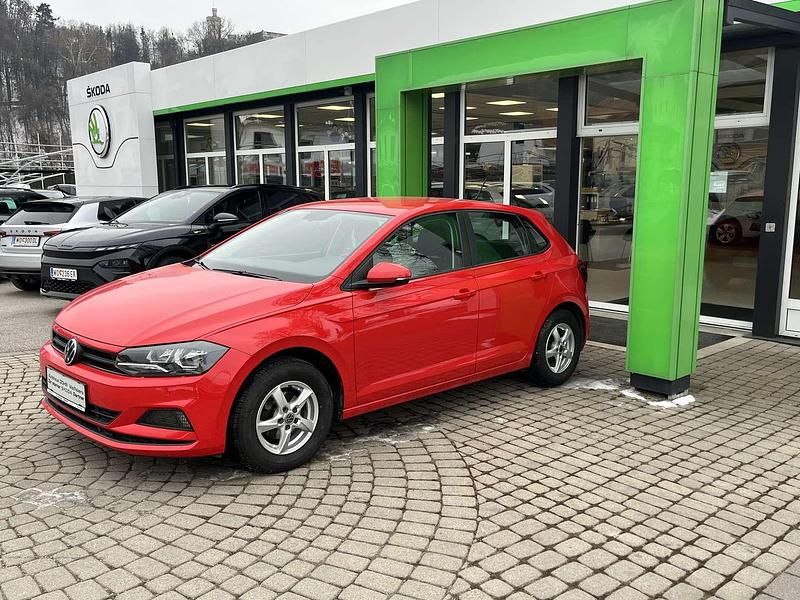 Gebraucht VW Polo Trendline 80 PS (58 kW) 2021 Rot Kleinwagen