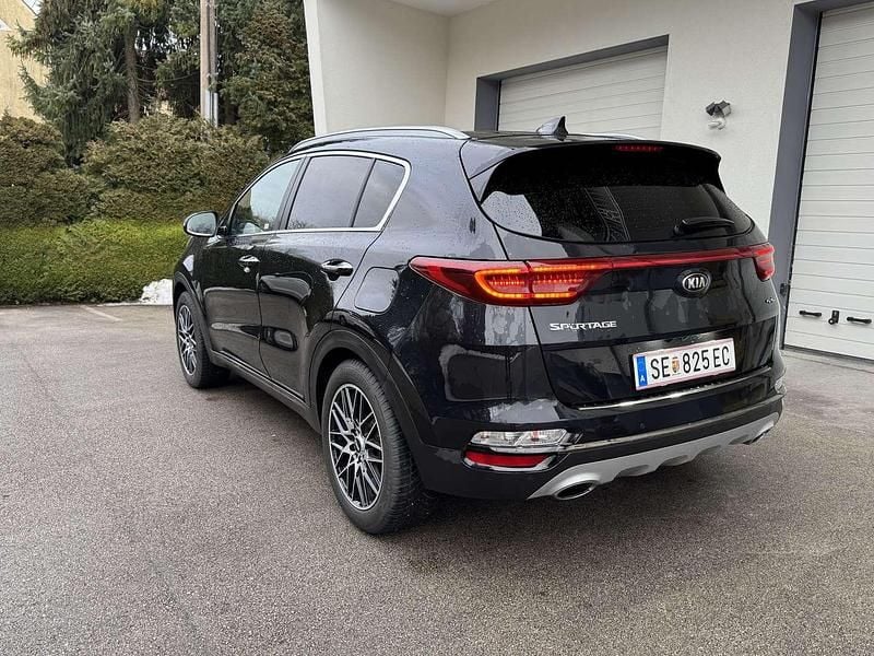 Gebraucht Kia Sportage GT-Line 136 PS (100 kW) 2019 Schwarz SUV
