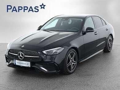 Obsidianschwarz metallic Gebraucht 2023 Mercedes C200 Limousine | € 47.900 - Bild 1/4