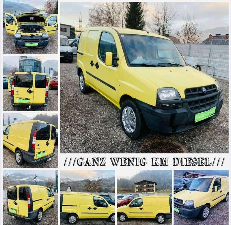 Gebraucht Fiat Doblò Active 105 PS (77 kW) 2004 Gelb Van / Kleinbus
