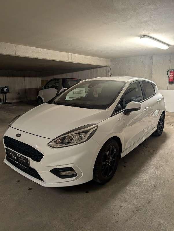 Gebraucht Ford Fiesta ST-Line 86 PS (63 kW) 2018 Weiß Kleinwagen