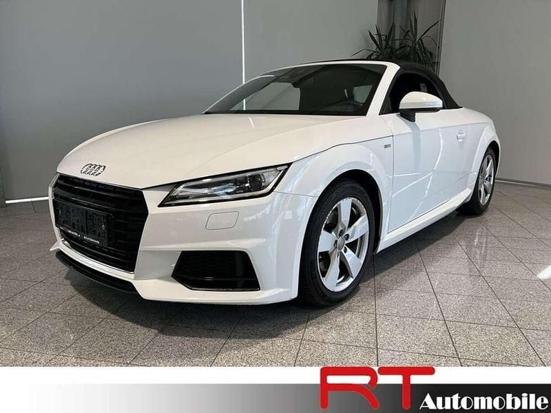 Weiß Gebraucht 2018 Audi TT Roadster S-Line Cabrio | € 26.990 - Bild 1/4