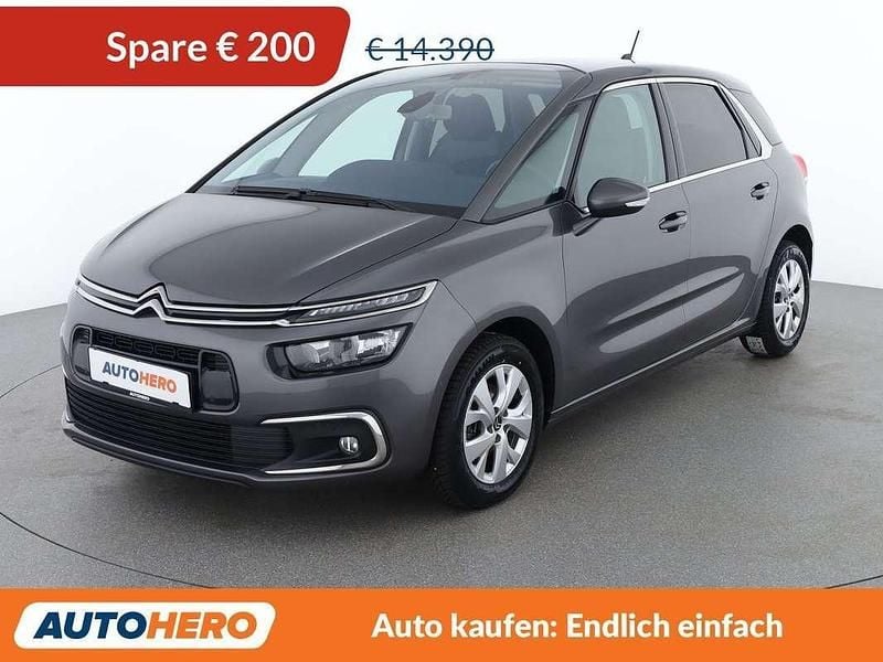 Grau Gebraucht 2019 Citroën C4 SpaceTourer Feel Van / Kleinbus | € 14.190 (Guter Preis) - Bild 1/3