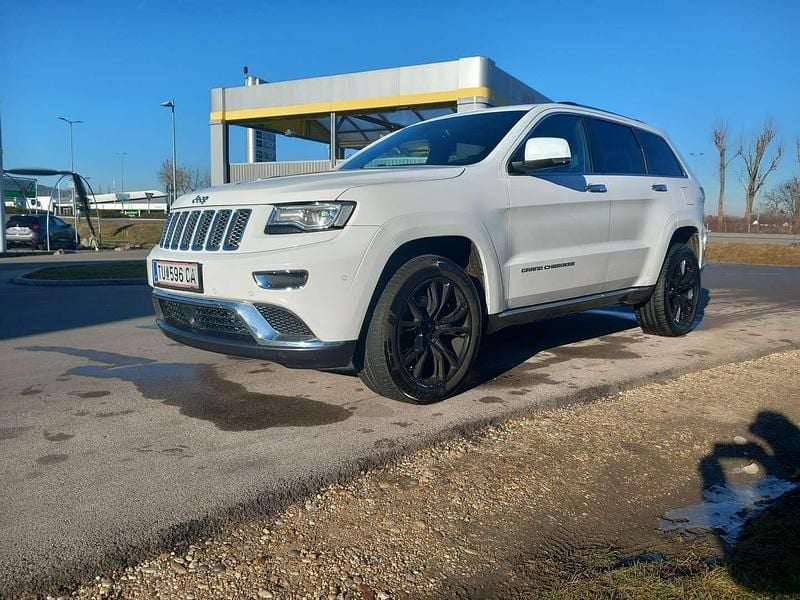 Weiß Gebraucht 2014 Jeep Grand Cherokee Summit SUV | € 26.499 (Etwas zu teuer) - Bild 1/4