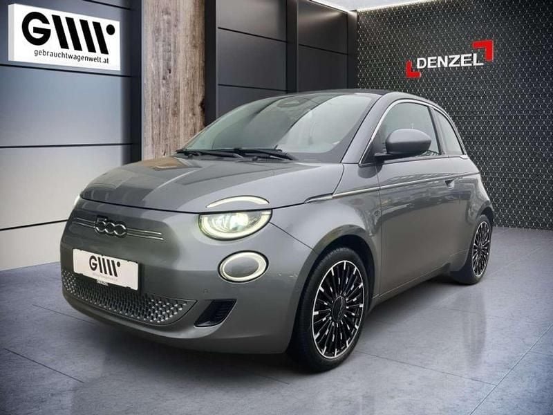 Grau Gebraucht 2021 Fiat 500e La Prima Cabrio | € 19.490 (Fairer Preis) - Bild 1/4