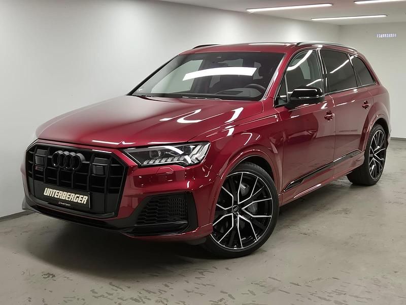 Rot Gebraucht 2023 Audi SQ7 Competition SUV | € 82.500 - Bild 1/4