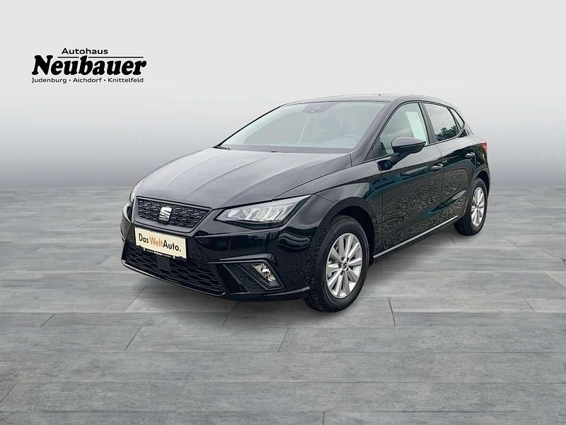 Neu Seat Ibiza Reference 95 PS (69 kW) 2025 Schwarz  metallic Limousine