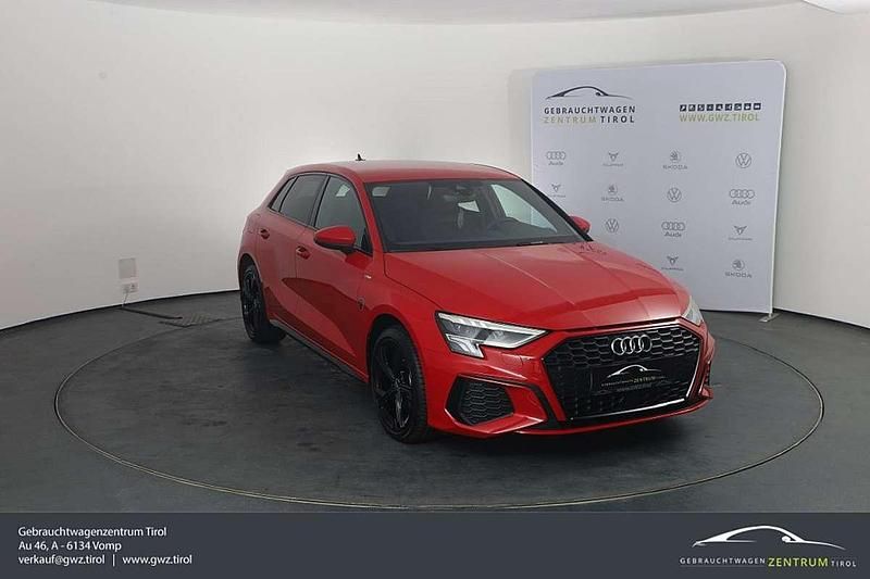 Gebraucht Audi A3 S-Line 204 PS (150 kW) 2021 Rot Limousine
