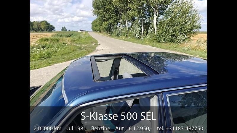 Gebraucht Mercedes 500 240 PS (176 kW) 1981 Blau Limousine