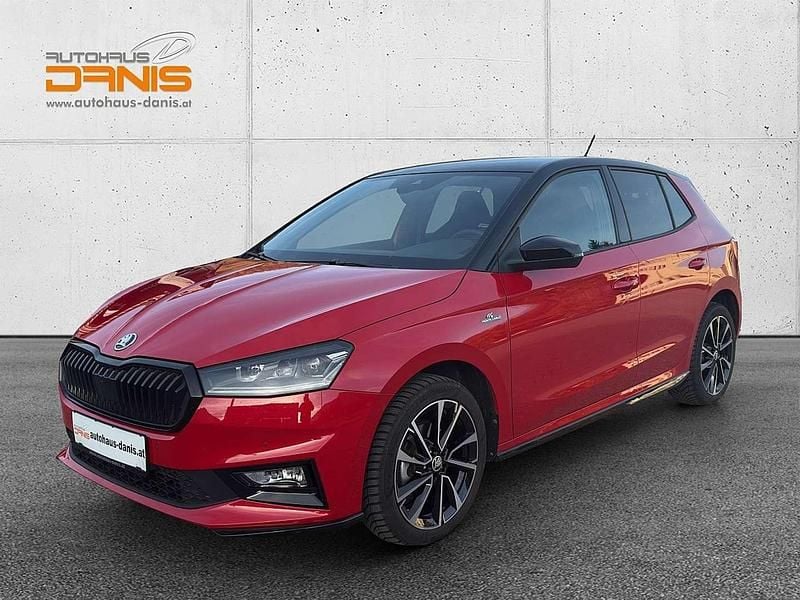 Rot Gebraucht 2024 Skoda Fabia Monte Carlo Limousine | € 24.900 (Guter Preis) - Bild 1/4