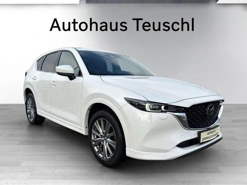 Gebraucht Mazda CX-5 Takumi-Line 194 PS (142 kW) 2022 Weiß SUV