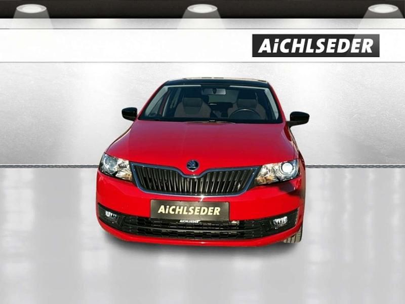 Gebraucht Skoda Rapid Elegance 86 PS (63 kW) 2015 Rot Kleinwagen