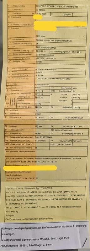 Gebraucht Skoda Superb Style 150 PS (110 kW) 2016 Braun Kombi