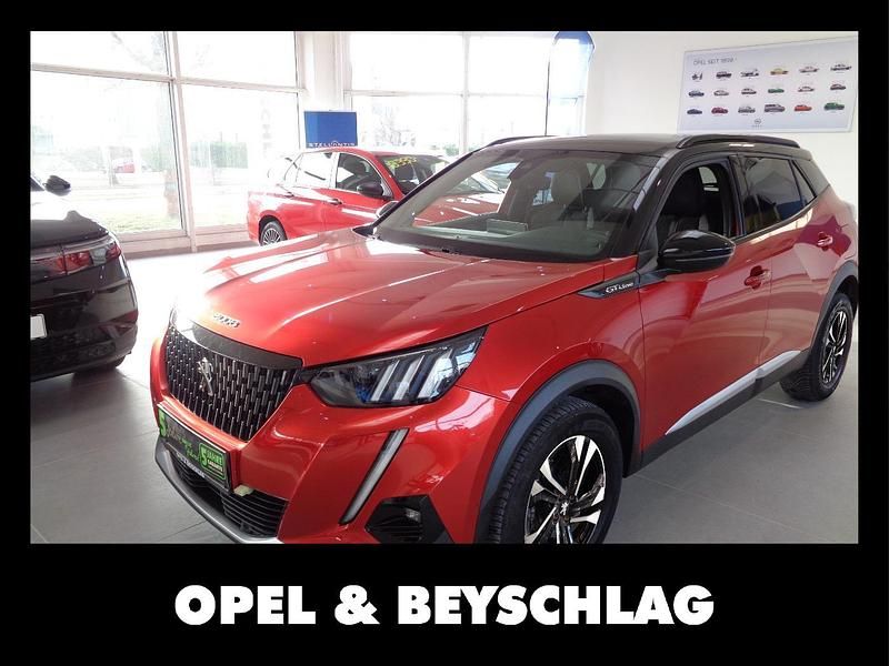 Rot Gebraucht 2020 Peugeot 2008 GT-line SUV | € 15.490 (Fairer Preis) - Bild 1/4