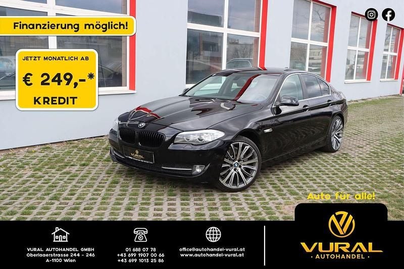 Schwarz Gebraucht 2013 BMW 525 Sport Line Limousine | € 15.890 (Guter Preis) - Bild 1/4