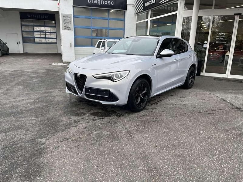 Gebraucht Alfa Romeo Stelvio Ti 209 PS (153 kW) 2020 Weiß SUV
