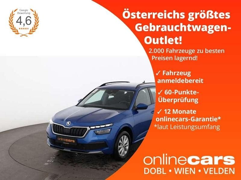 Blau Gebraucht 2022 Skoda Kamiq Ambition SUV | € 24.090 (Guter Preis) - Bild 1/4