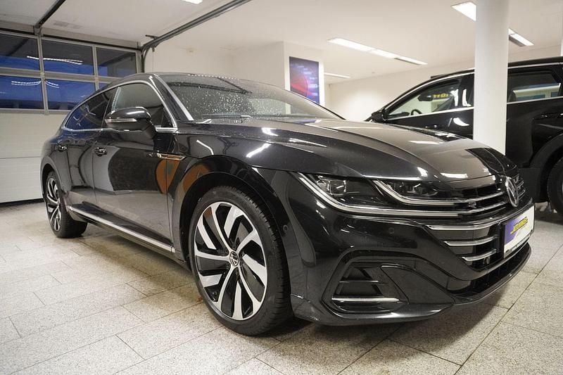 Gebraucht VW Arteon R-line 156 PS (114 kW) 2021 Schwarz Kombi