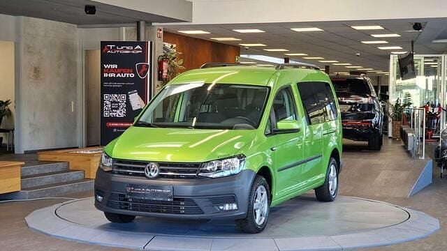 Gebraucht VW Caddy 102 PS (75 kW) 2019 Grün Van / Kleinbus
