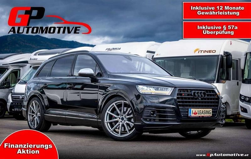 Schwarz Gebraucht 2017 Audi SQ7 Ambiente SUV | € 39.900 - Bild 1/4