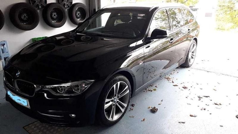 Gebraucht BMW 320 Sport Line 190 PS (139 kW) 2015 Schwarz Kombi