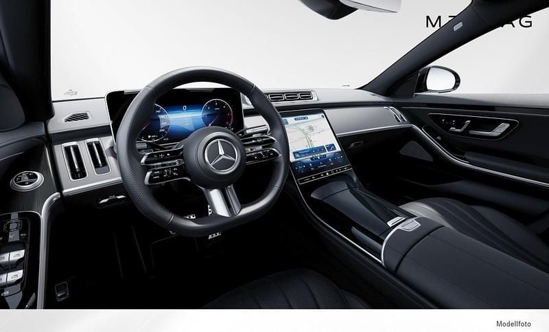 Gebraucht Mercedes S350 313 PS (230 kW) 2024 Obsidianschwarz metallic Limousine
