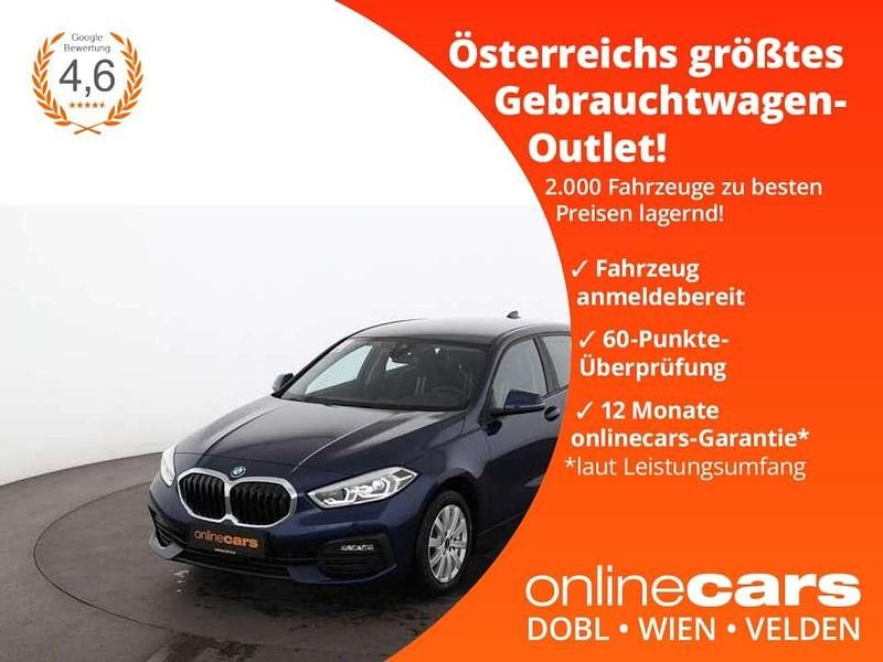 Blau Gebraucht 2020 BMW 118 Advantage Kleinwagen | € 22.090 (Guter Preis) - Bild 1/4